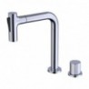 Designer Elegant Modern Pull Out Bathroom Sink Mixer Tap