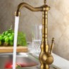 Designer Elegant Antique Brass Deck Mounted Rotatable Kitchen Tap